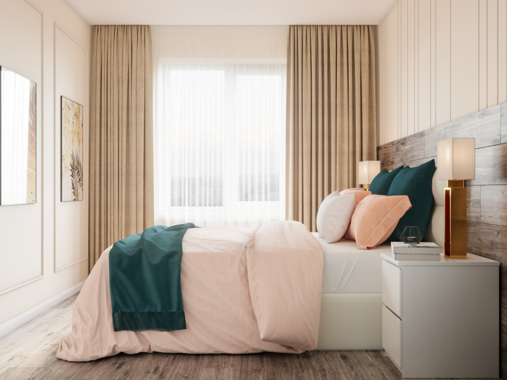 Дизайн - проект двухкомнатной "Брежневки" в г. Москва