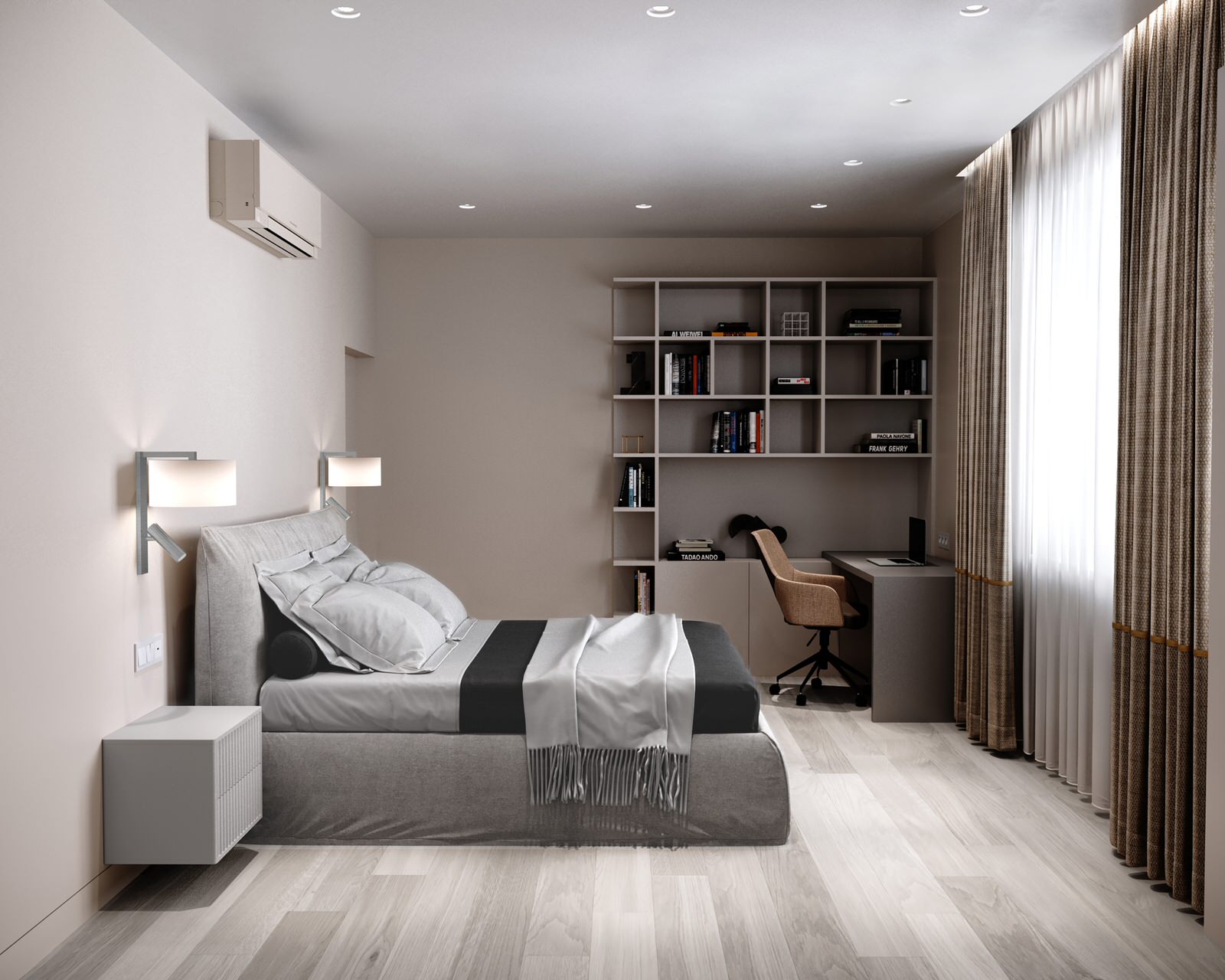 Проект оформления интерьера квартиры 70 кв.м