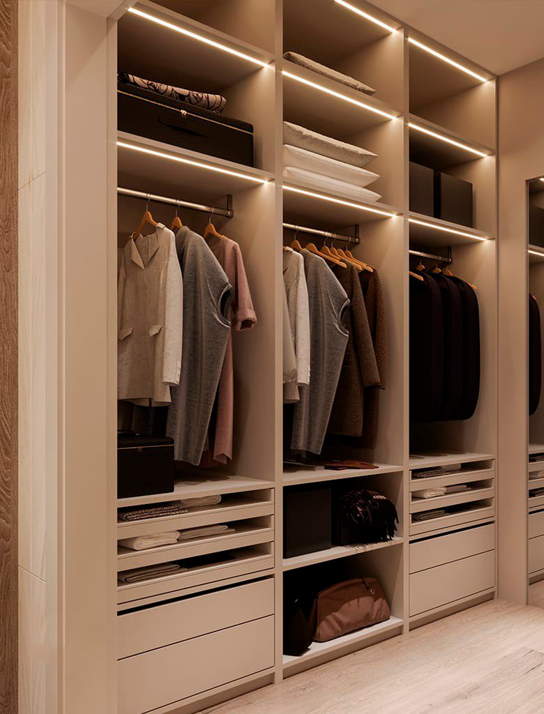 Обложка проекта: Гардеробная система