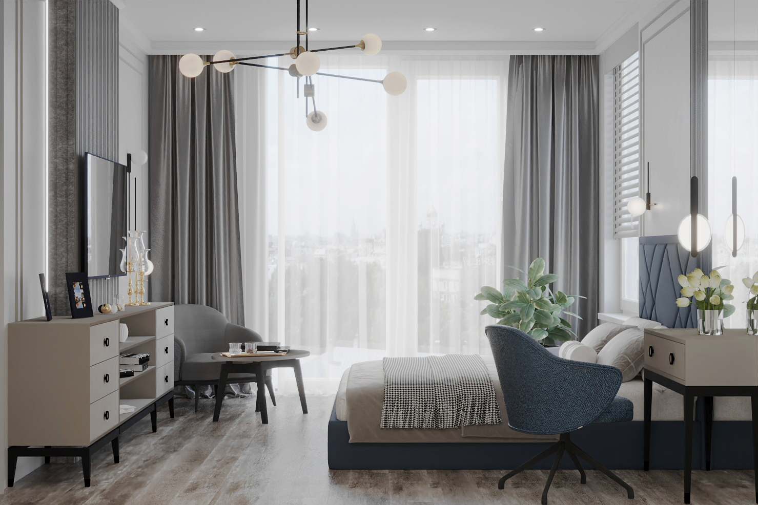 Квартира евродвушка в Русской Европе