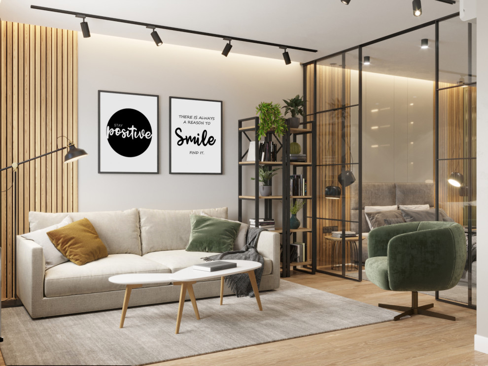 Обложка проекта: 1-комнатная квартира в ЖК Лунный, г.Домодедово