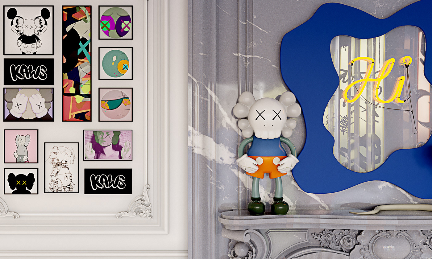 Дизайн апартаментов "FUN BOX"