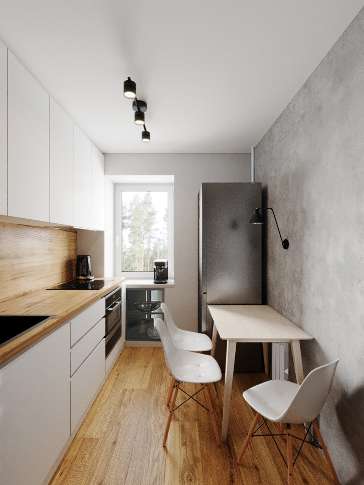 Лофт в однушке 30 кв.м. в Новосибирске