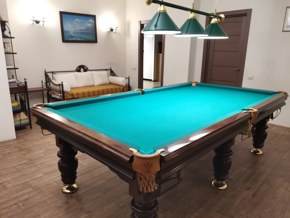 Обложка проекта: Бильярдная в частном доме