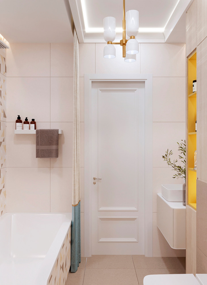 Дизайн четырёхкомнатной квартиры 116 кв.м в ЖК Символ