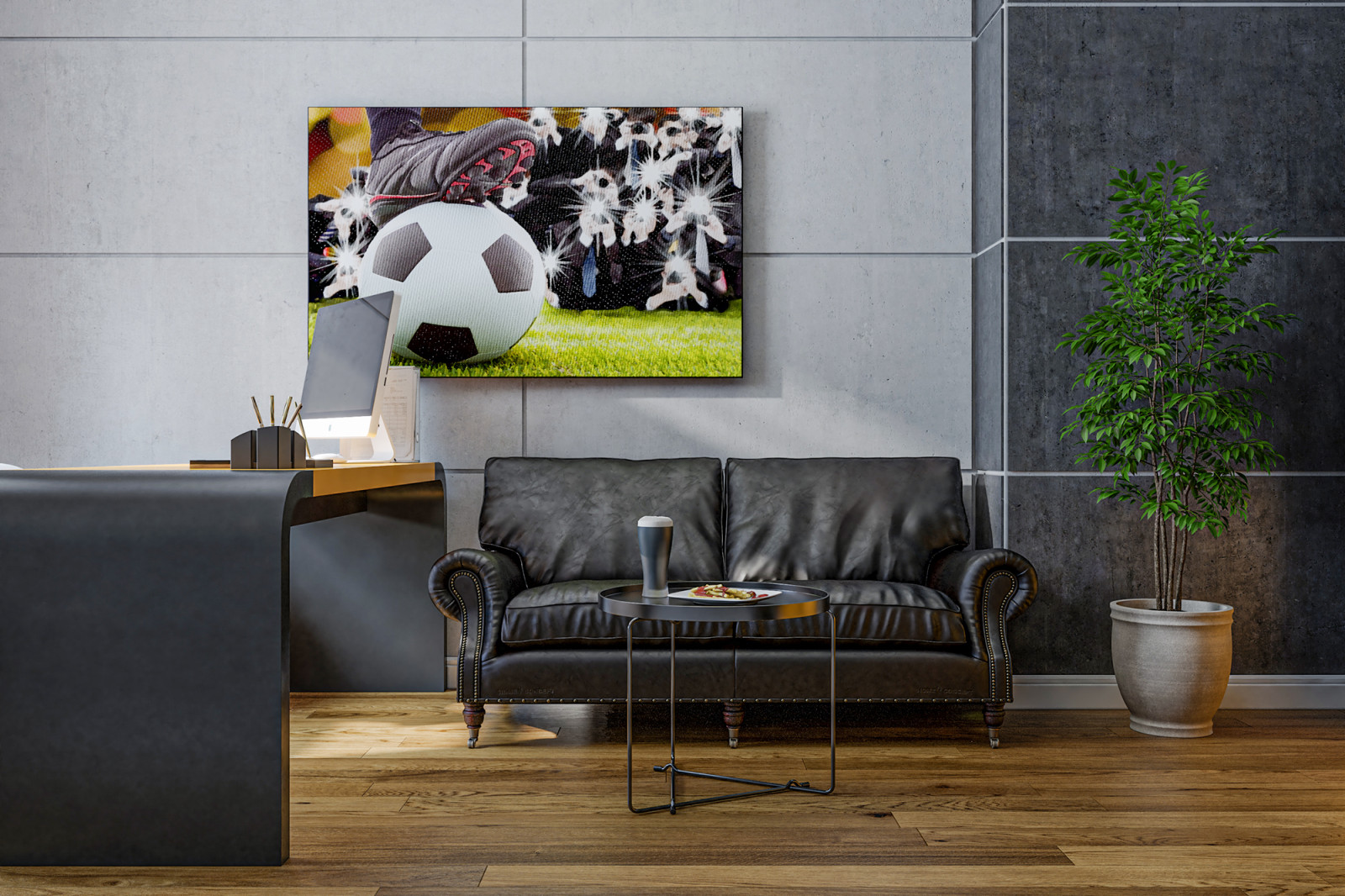 Зона отдыха в кабинете