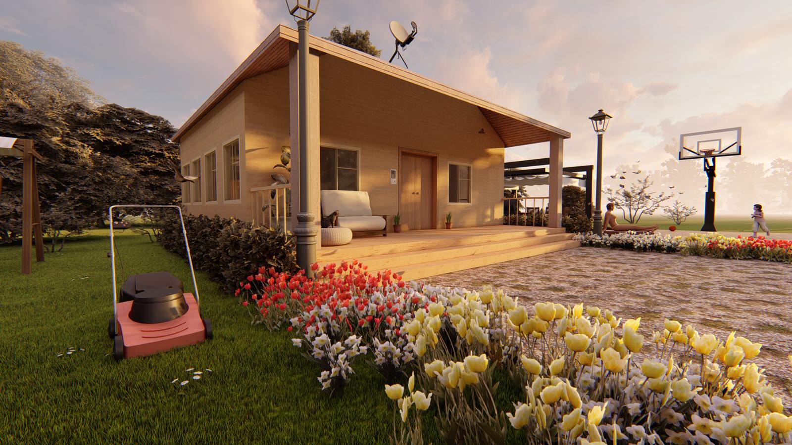 Обложка проекта: Загородный дом