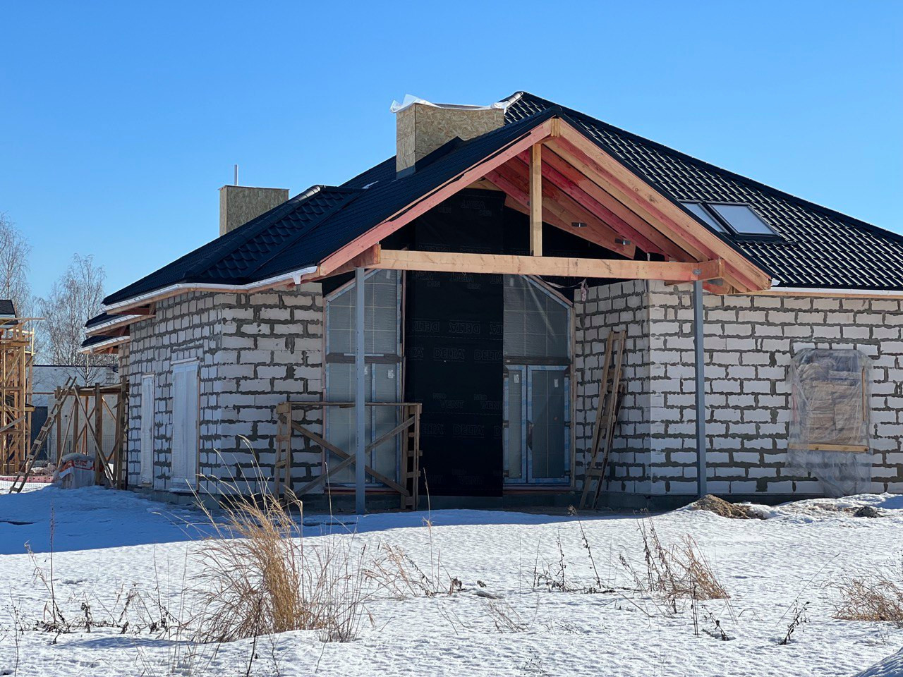 Обложка проекта: Дом в КП «Петергофские Дачи»