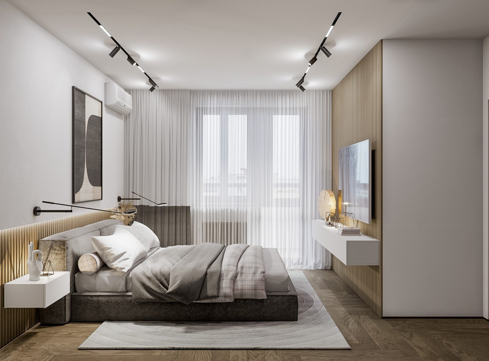 Квартира в современном стиле с элементами Лофт