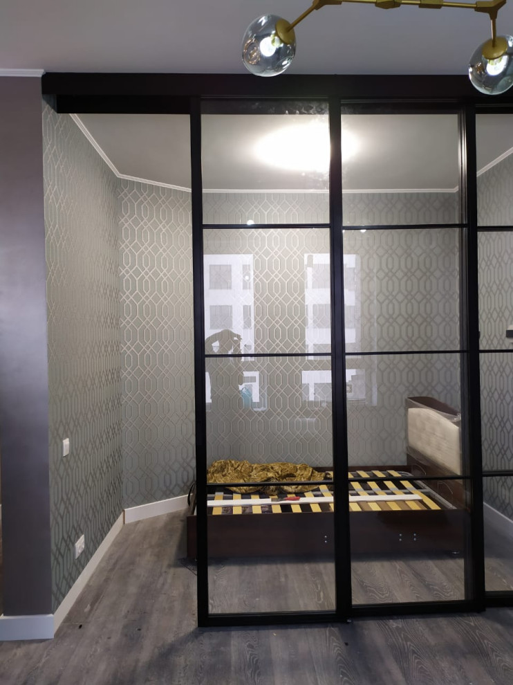 Обложка проекта: Loft перегородка раздвижная телескопического открывания