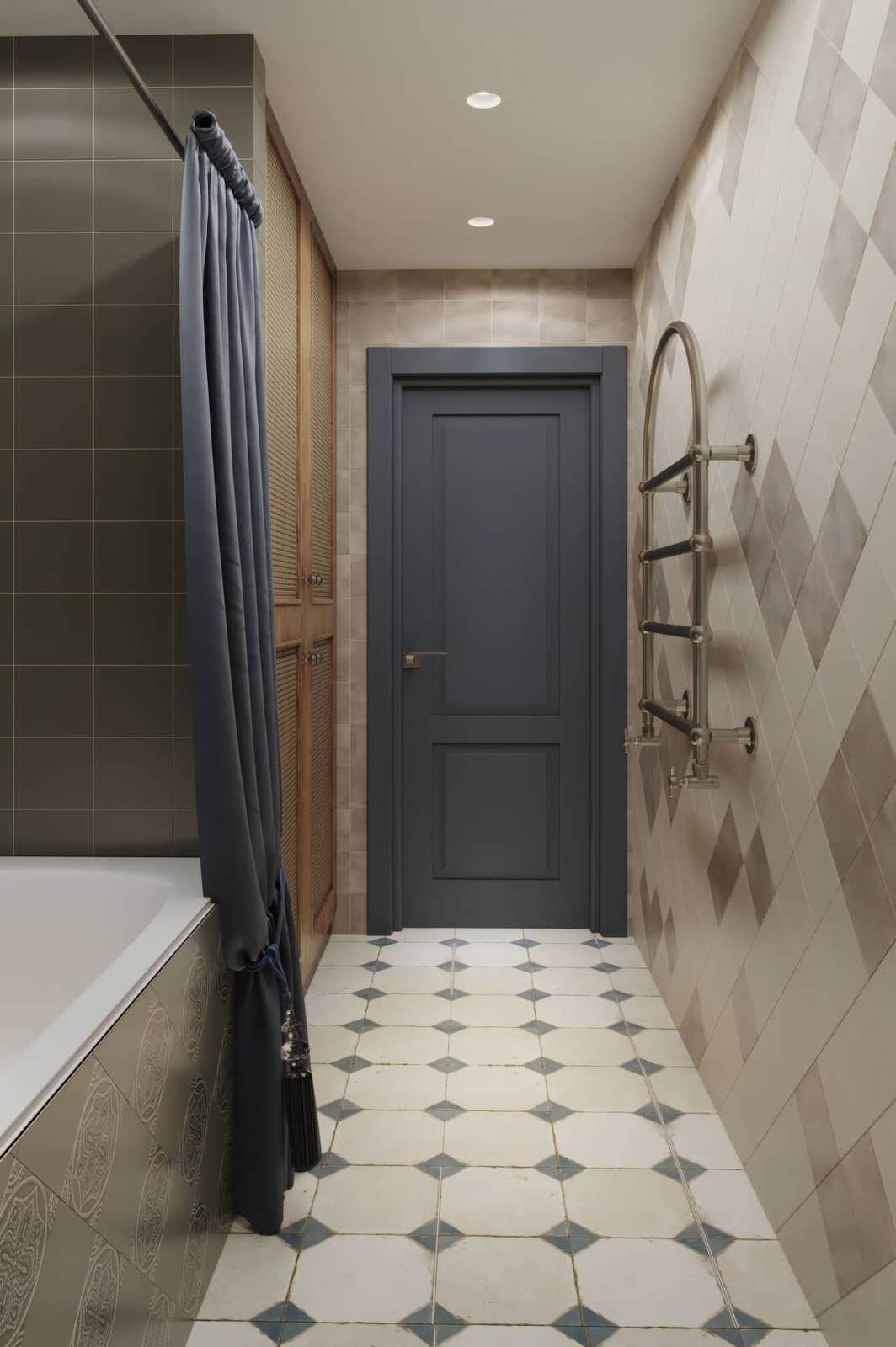 Дизайн и ремонт квартиры в КП «Новогорск» — Единство противоположностей