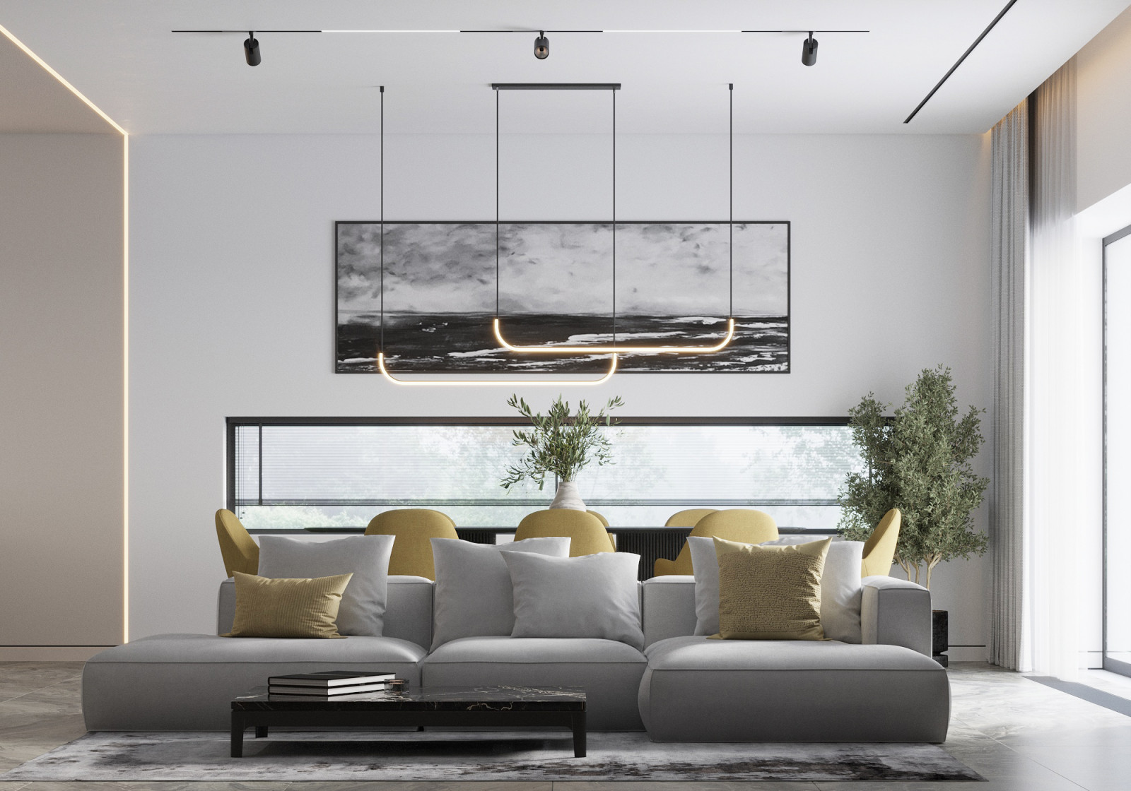 Кухня-гостиная