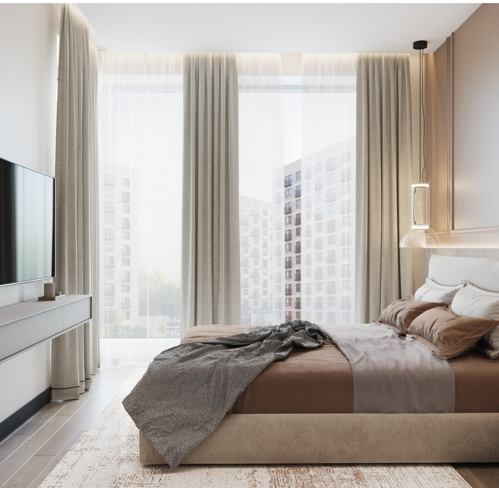 Квартира в современном стиле  ЖК Play