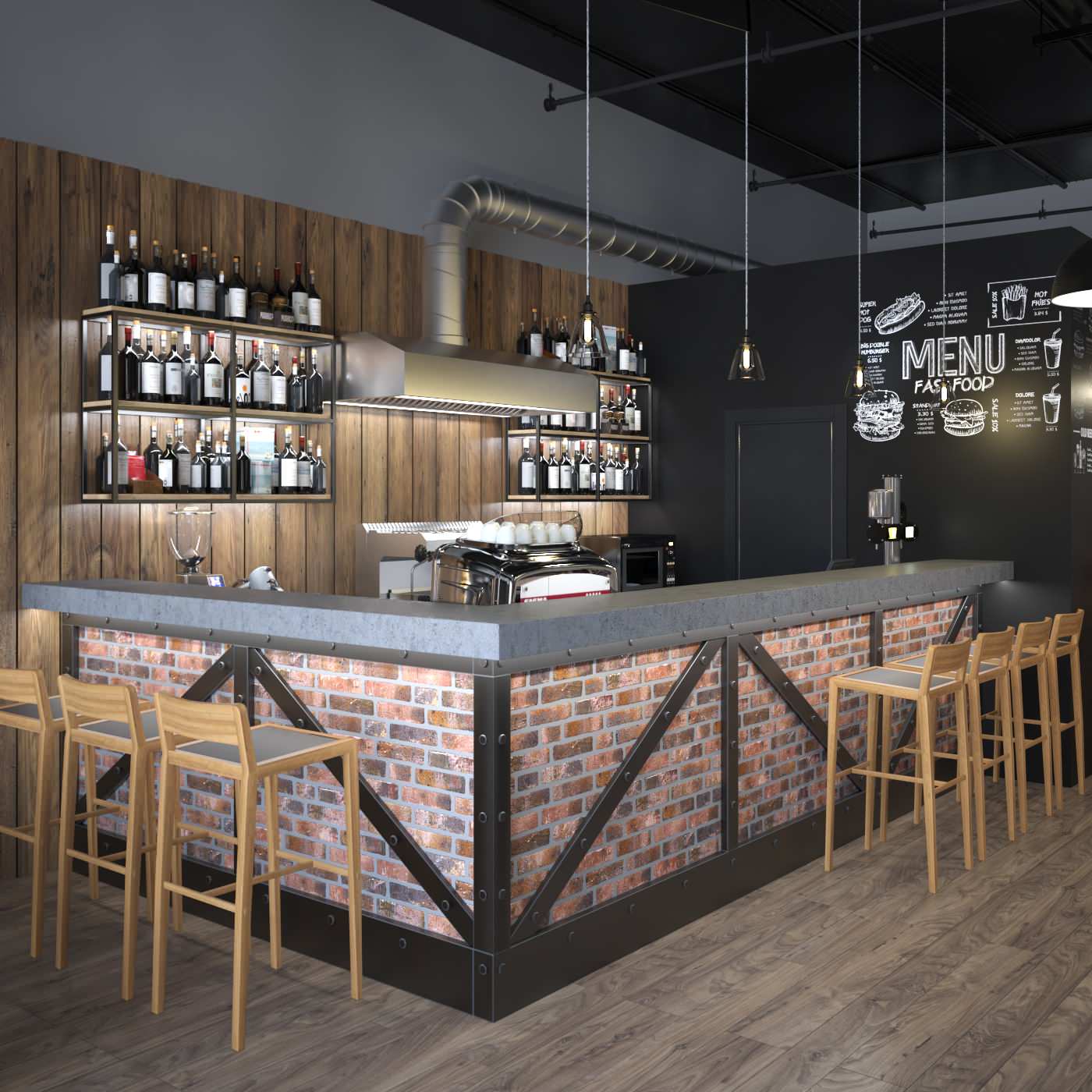 Кафе-бургерная в деловом комплексе «Основа центр»