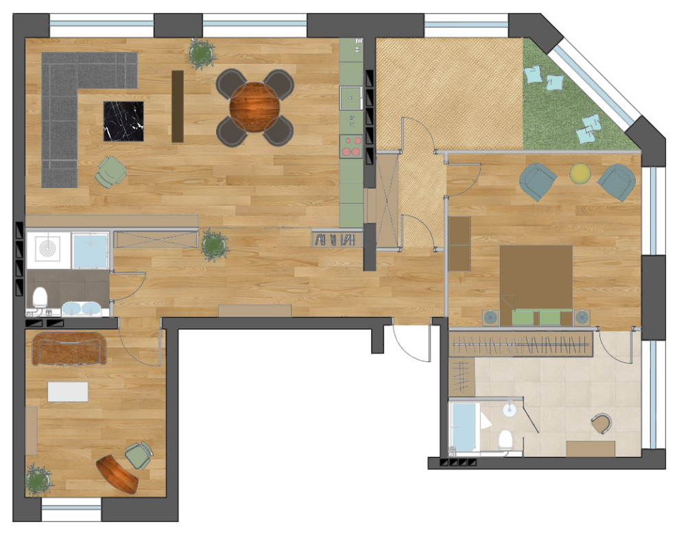 Квартира 118 м2