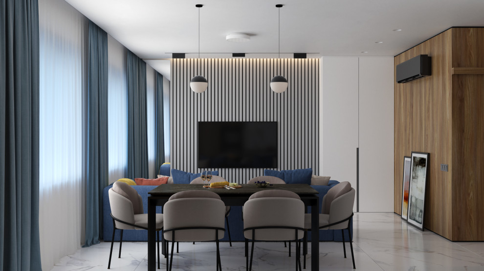 Дизайн проект квартиры в ЖК "Феникс" 140 кв.м.