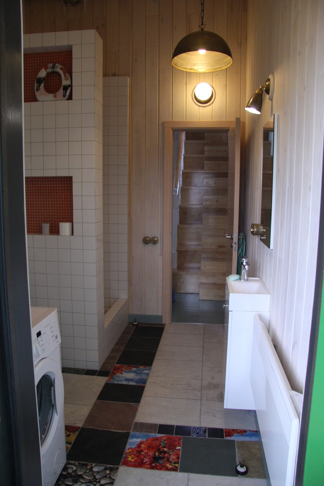 Дом с верандой каркасный 86м2