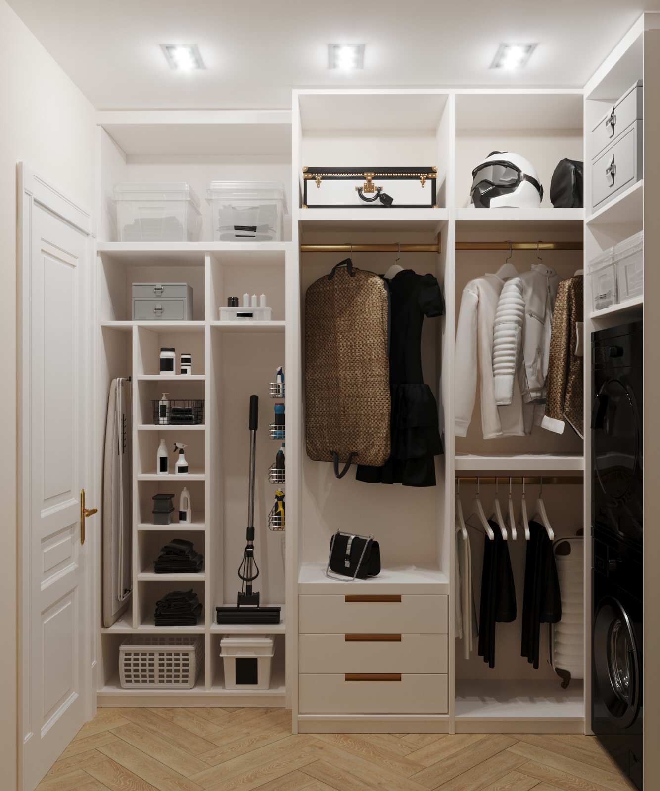 Яркий интерьер квартиры в стиле сканди