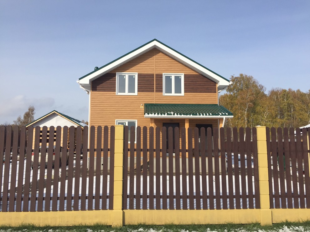 Простота - залог успеха. Уютный дом. 130 м2