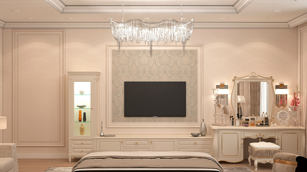 Дизайн проект особняка 834 кв.м. в современной классике