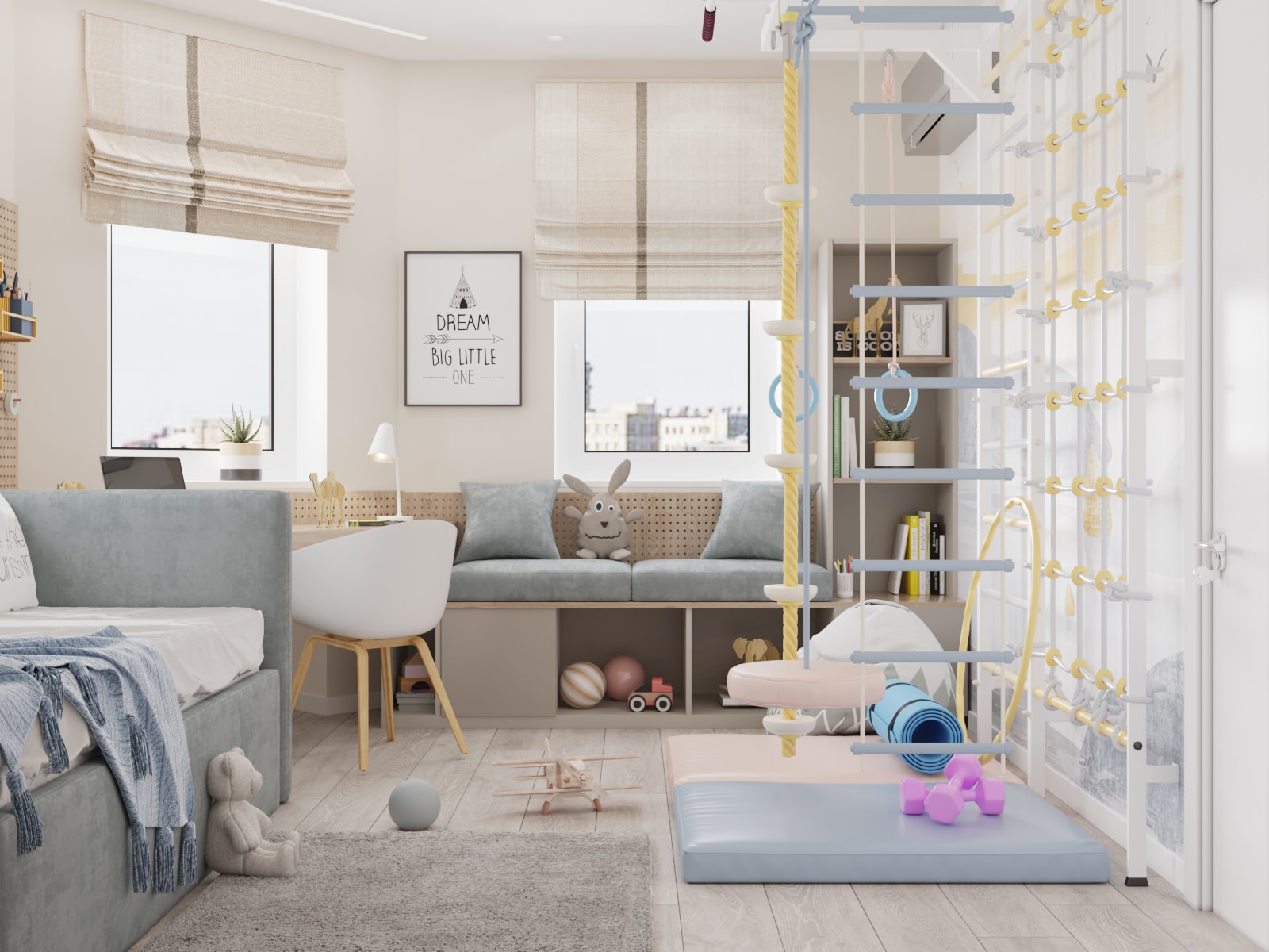 Interior Design & Rendering & Virtual Tour- Apartaments