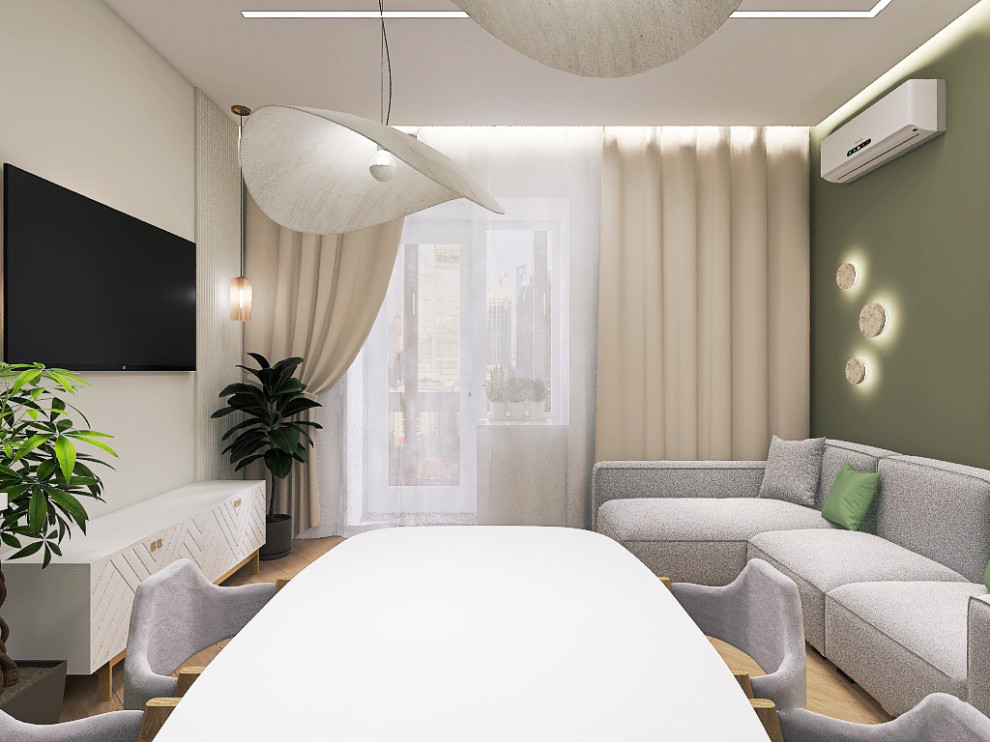 Трехкомнатная квартира ЖК Южный берег