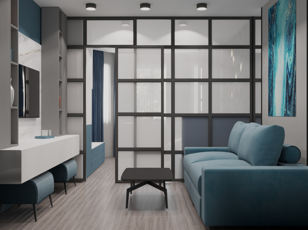 Квартира в современном стиле.