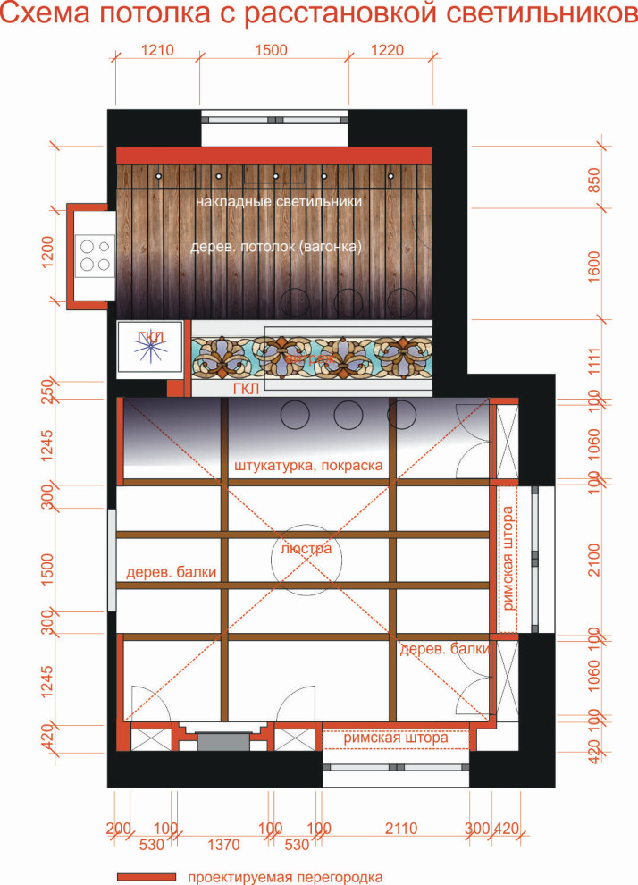Обложка проекта: Дизайн интерьера кухни-гостиной в средиземноморском стиле