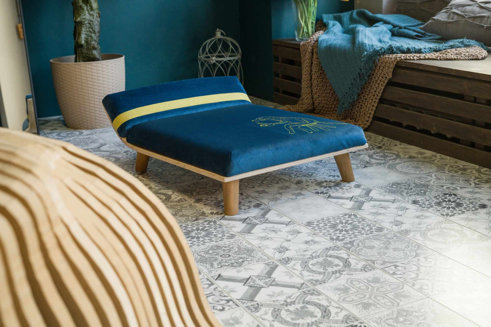 Обложка проекта: Лежанка для собак. Модель SONO-B