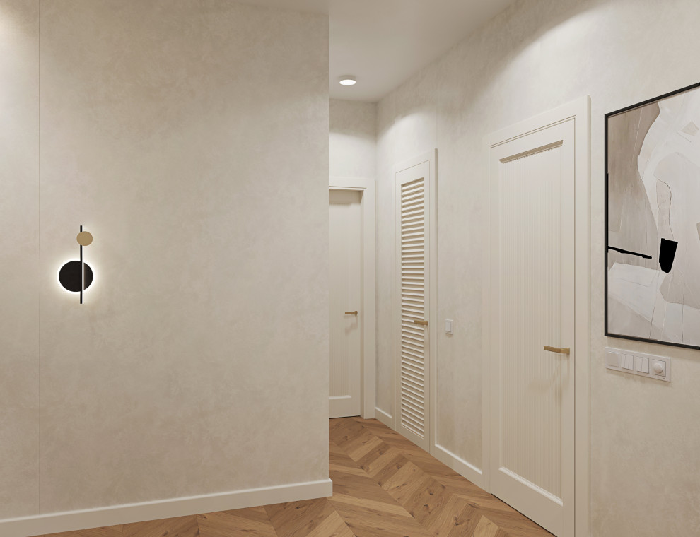 Обложка проекта: «Весенний», г.Новый Уренгой, прихожая