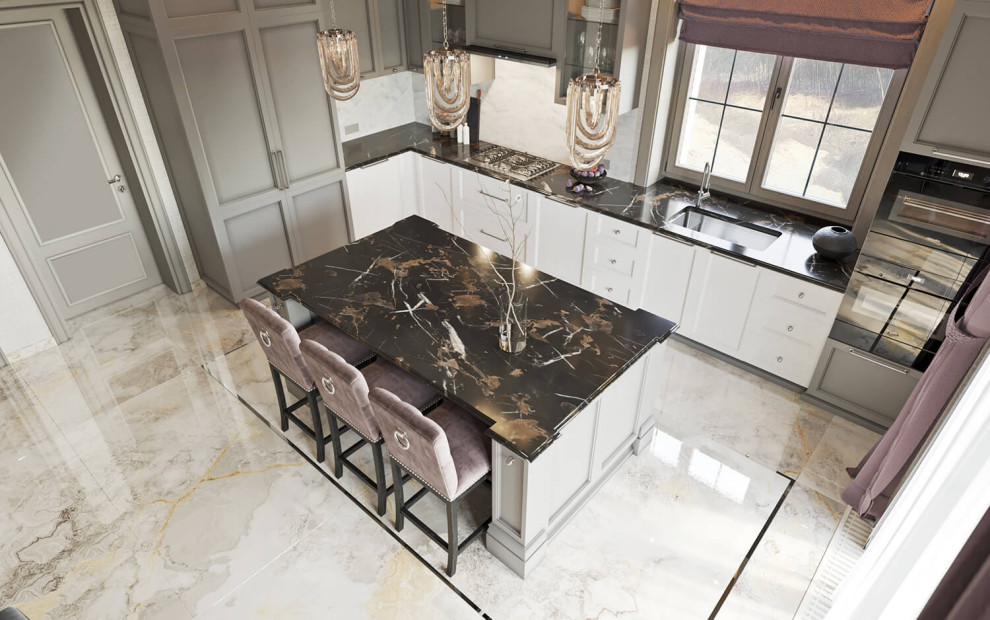 Дизайн интерьера жилого дома. Современная классика.