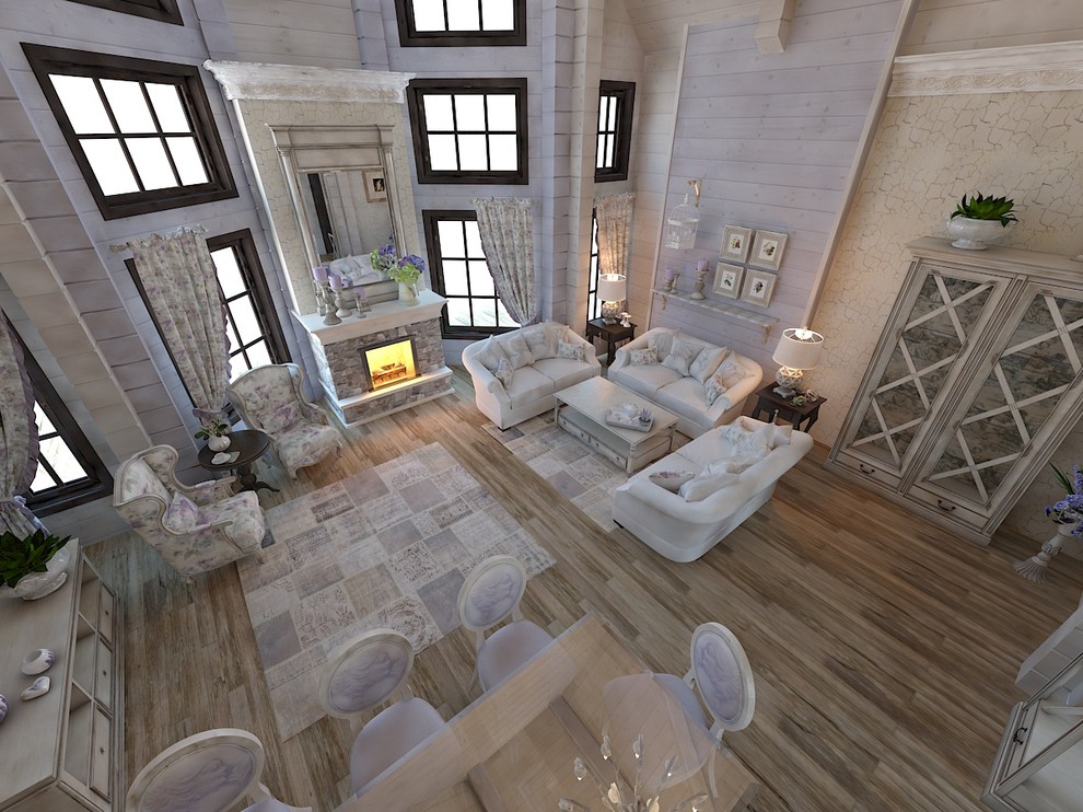 Обложка проекта: Дерево, камень, балки…