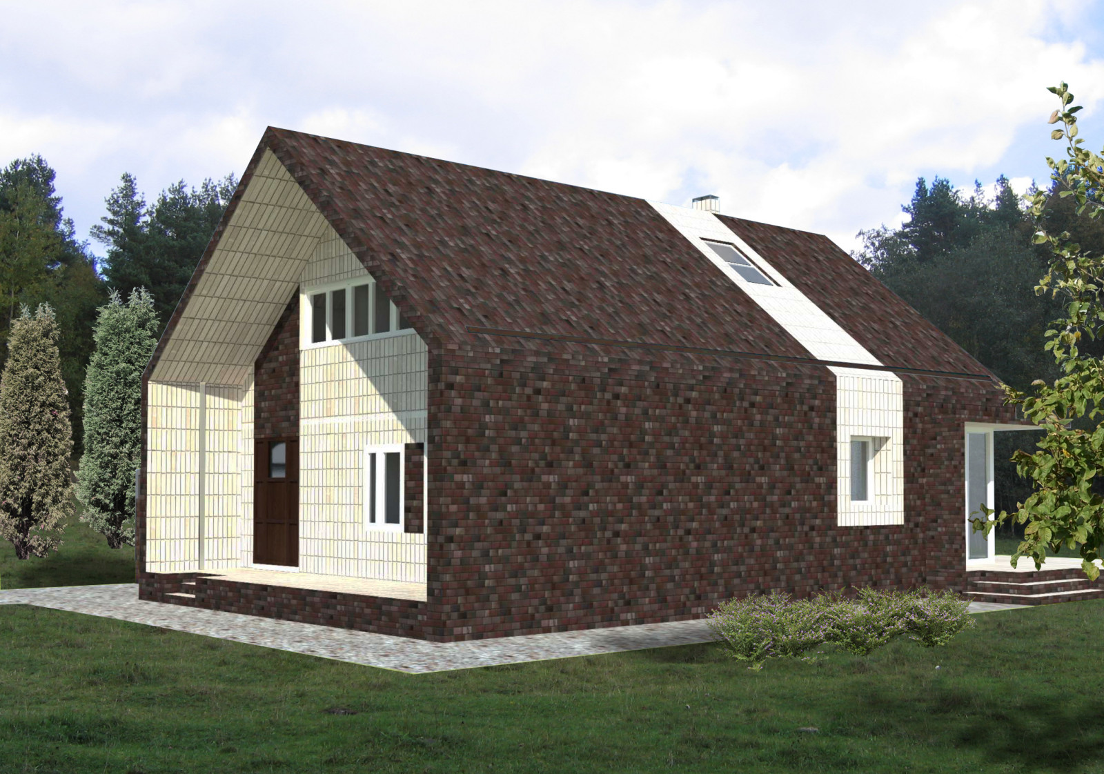 Обложка проекта: Дом в “Английском стиле”