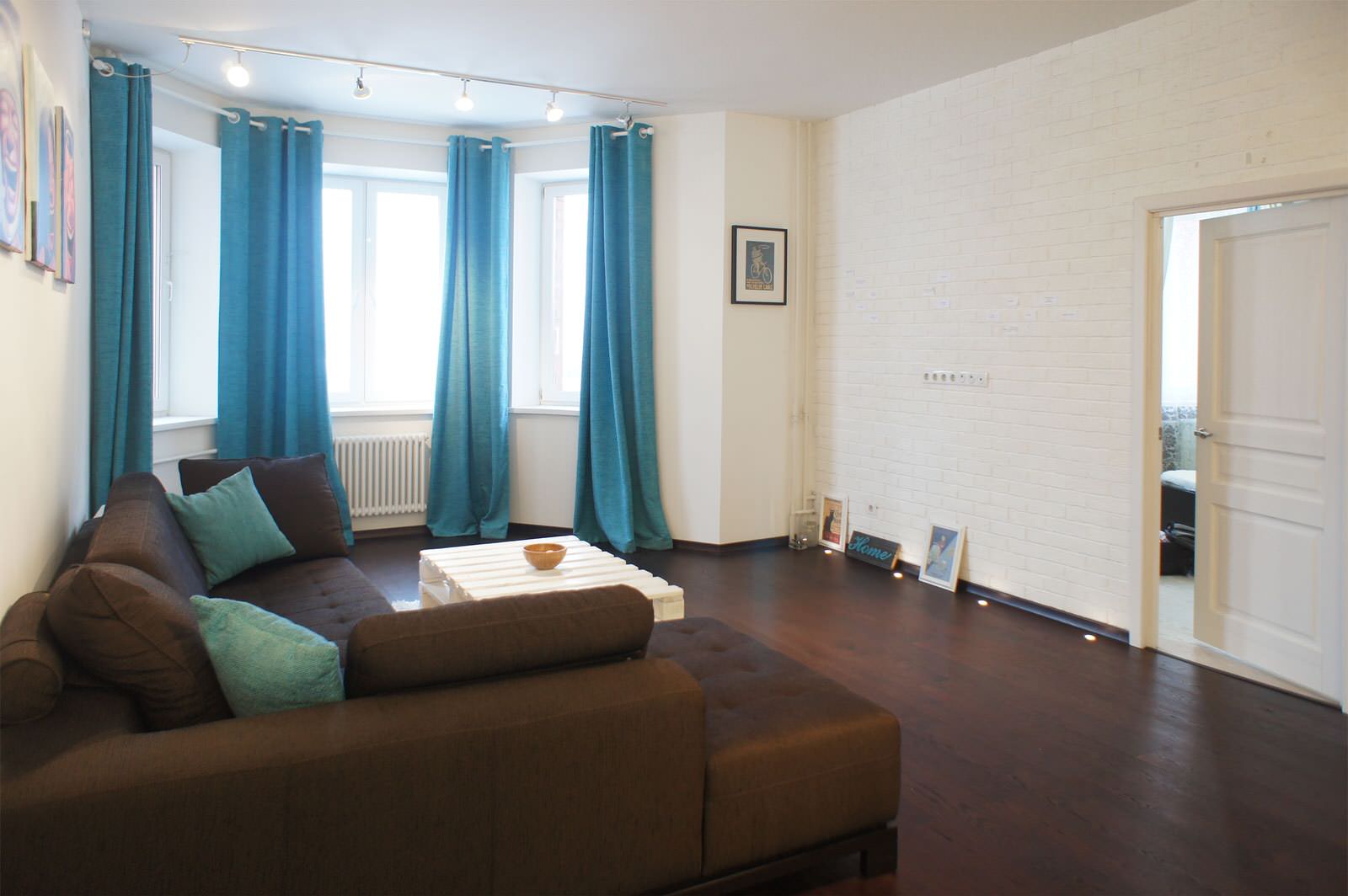 Moscow small studio 70 m2