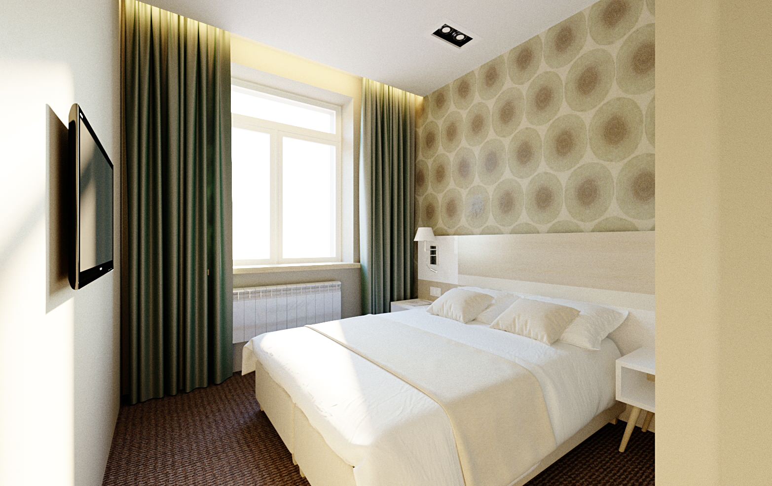 Гостиница на 115 номеров с кафе и баром