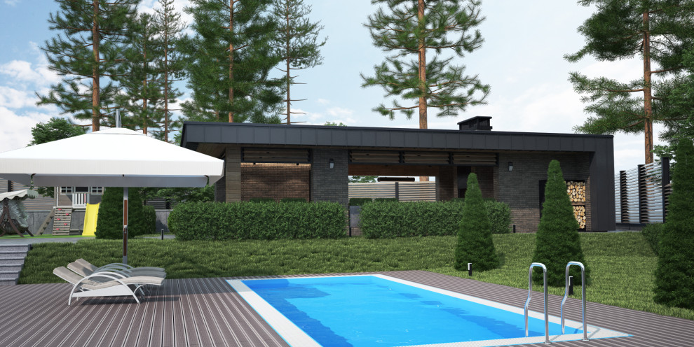 Дизайн проект благоустройства участка