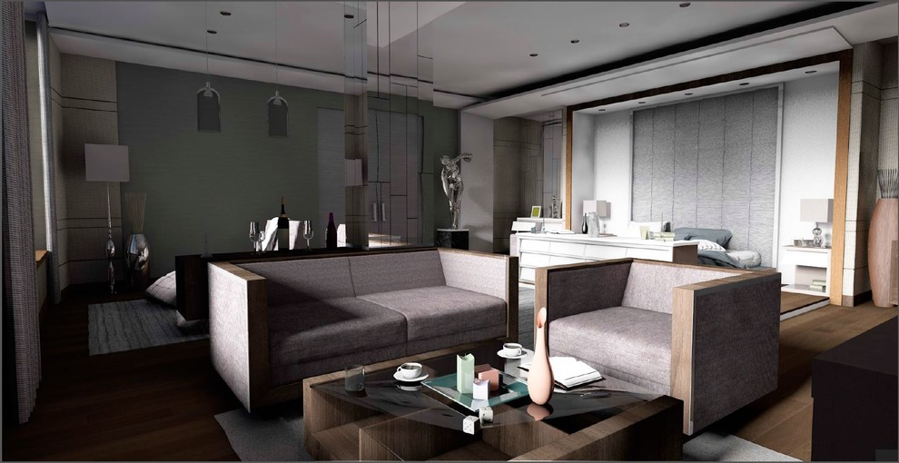 Комната для сна больших размеров