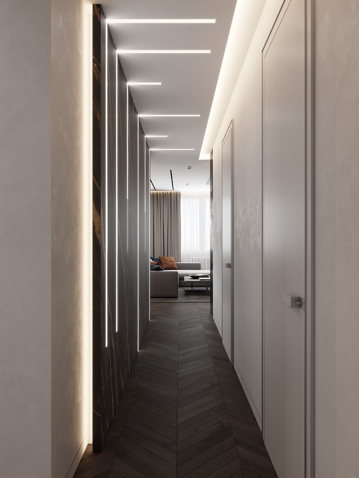 Дизайн четырёхкомнатной квартиры в ЖК "Наследие" | Москва | Россия |