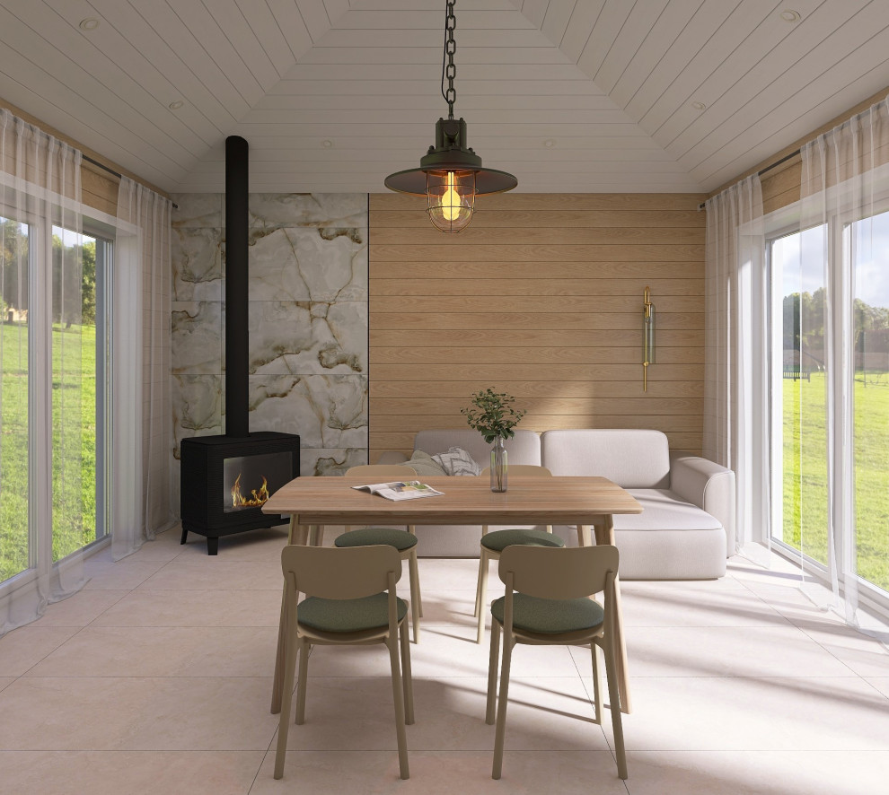 Обложка проекта: Летняя кухня в Заокском районе