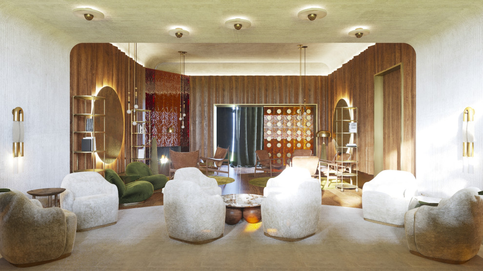 Лаунж при отеле Ривера