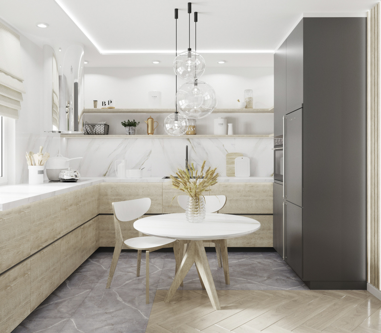 Дизайн-проект 2-х комнатной квартиры