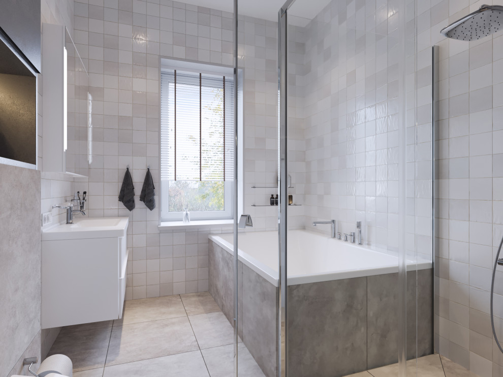 Дом в Орловской области (ванная комната)