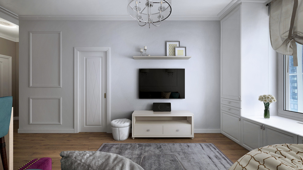 Дизайн-проект однокомнатной квартиры: гостиная