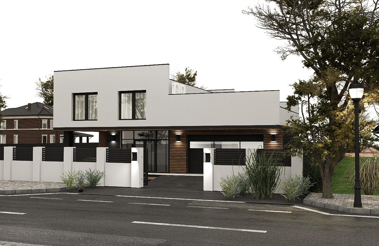 Обложка проекта: Дом в современном стиле