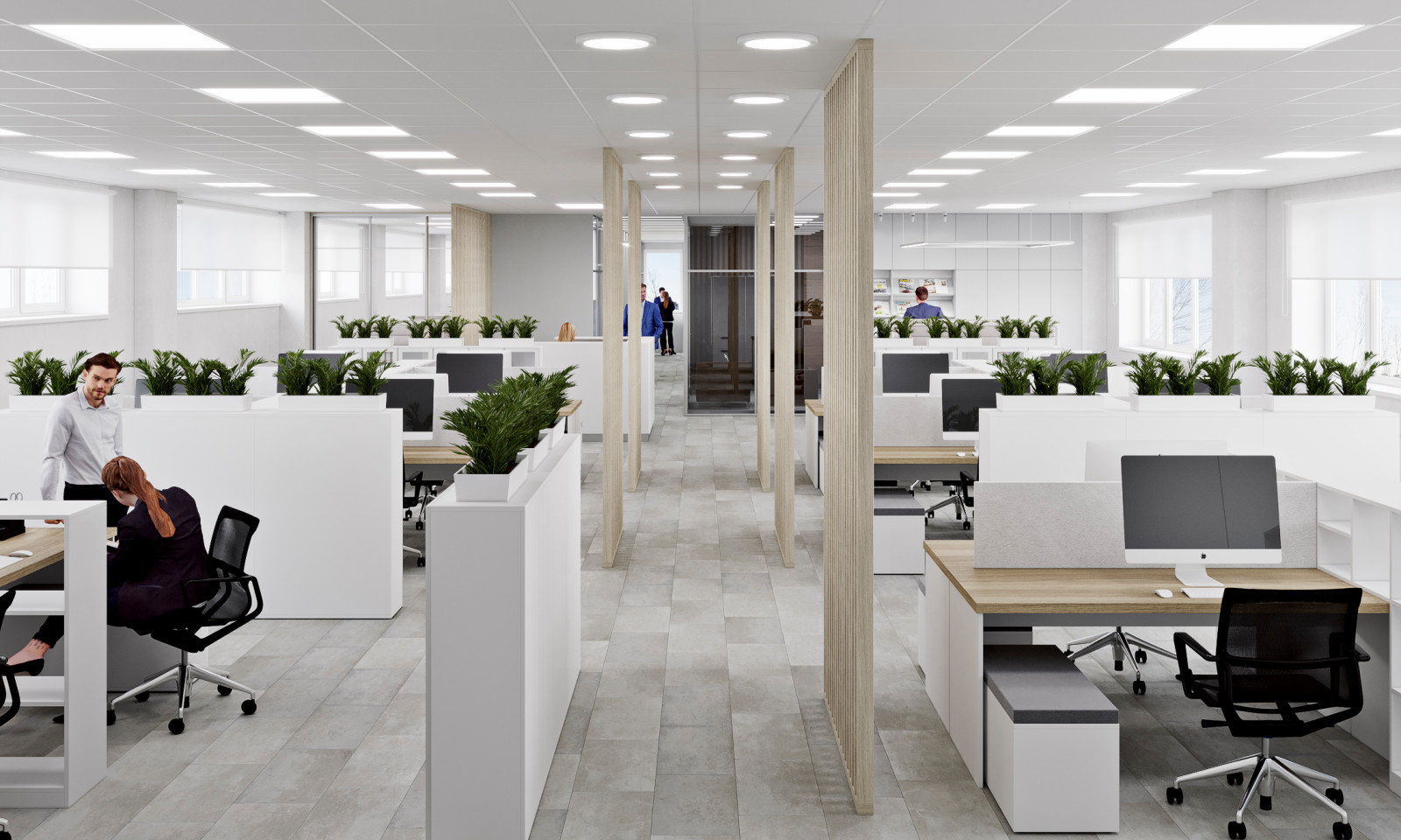 Обложка проекта: Проект офисного пространства