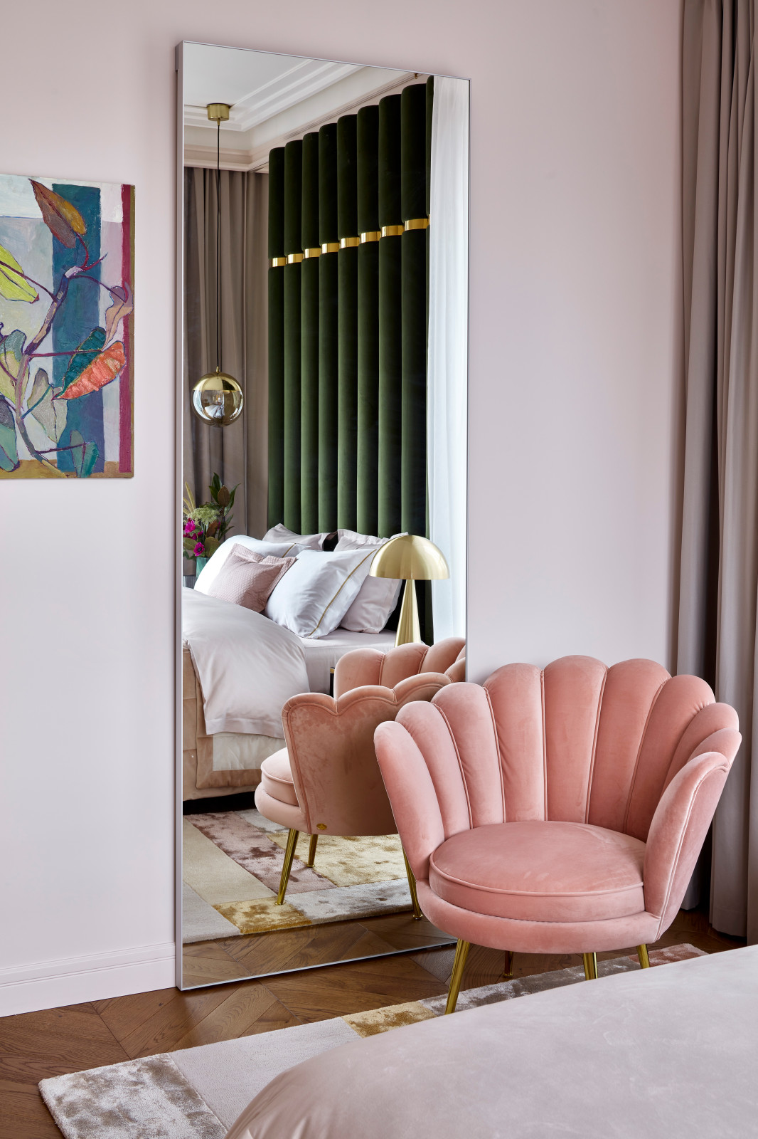 Современный ар деко для молодой семьи