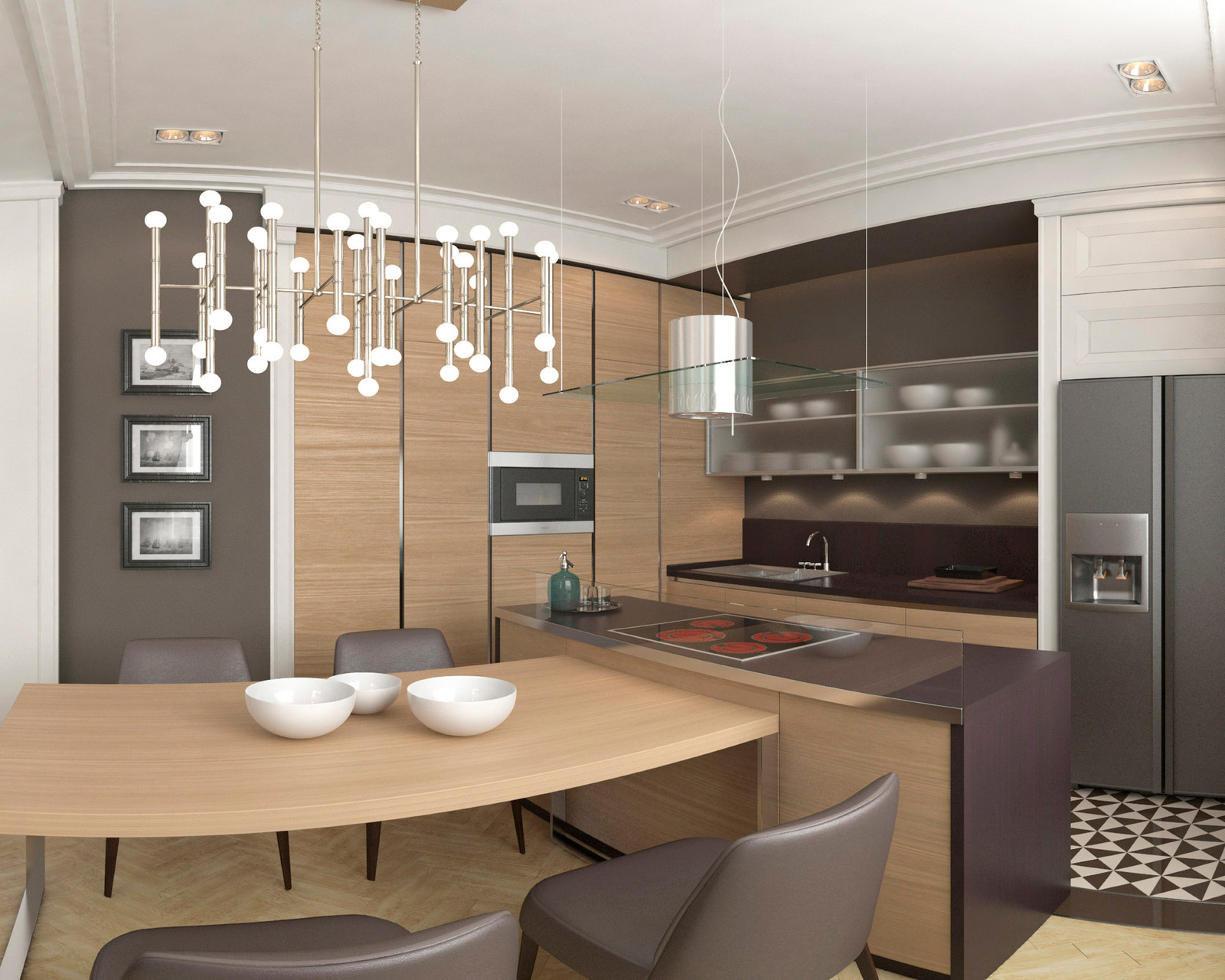 Дизайн проект Квартиры 103 м2