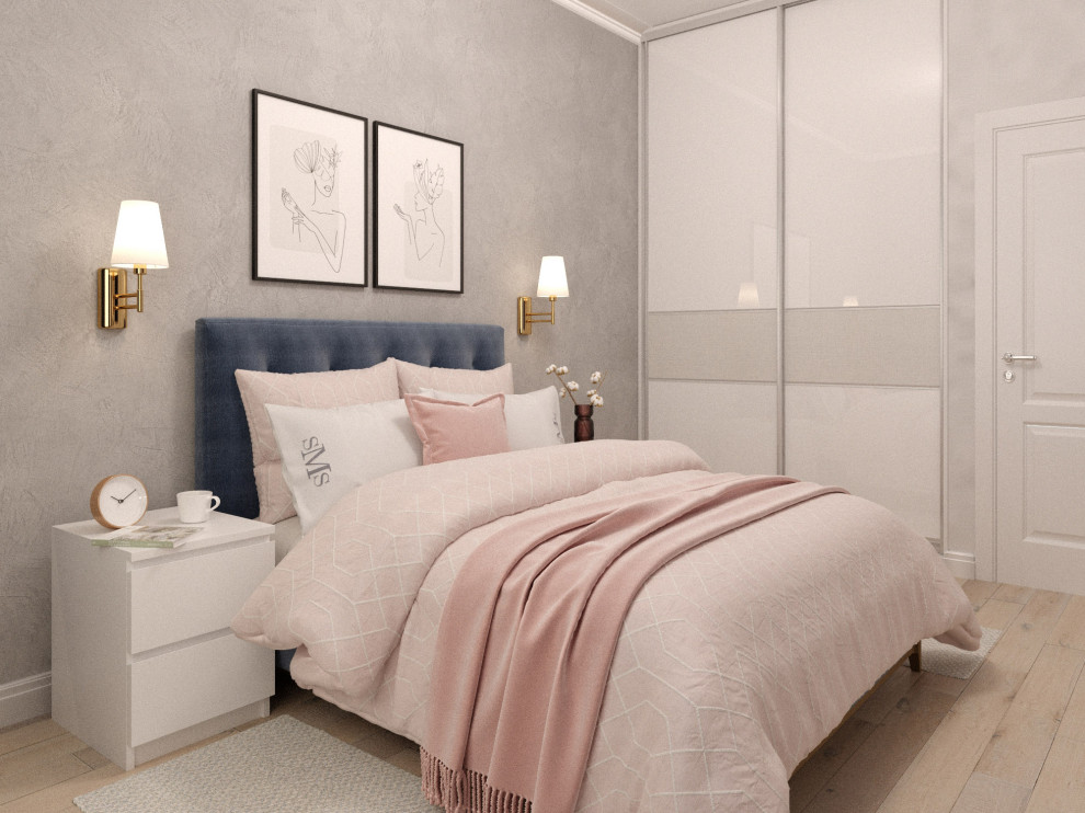 Дизайн проект квартиры 73кв.м. в пос. Зубово ЖК "Зубово-Лайф 2" для семейной