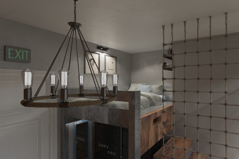 рендеринг комнаты подростка