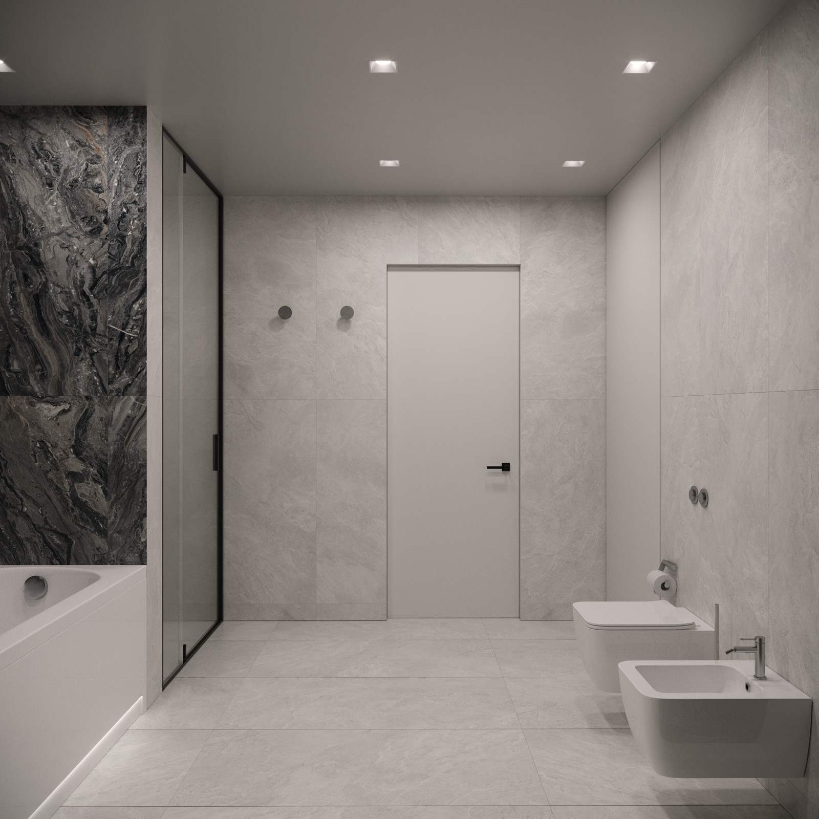 Bathroom in contemporary style